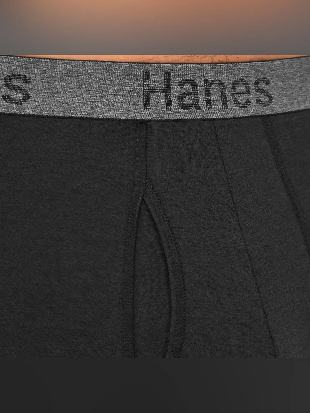 Hanes Men's 3-Pack Boxer Briefs - Black,  Blue & Turquoise Size S
